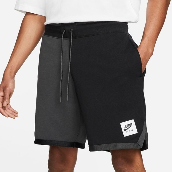 Nike Other - Nike Jordan Jumpman Classics French Terry Shorts Black Dark Gray Men's Small